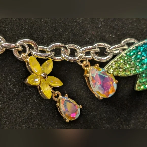 Betsy Johnson Dragonfly Charm Necklace - NWT - Picture 5 of 9